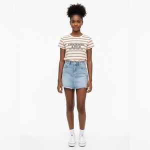 Abercrombie & Fitch Women's Multicolor Striped Tee